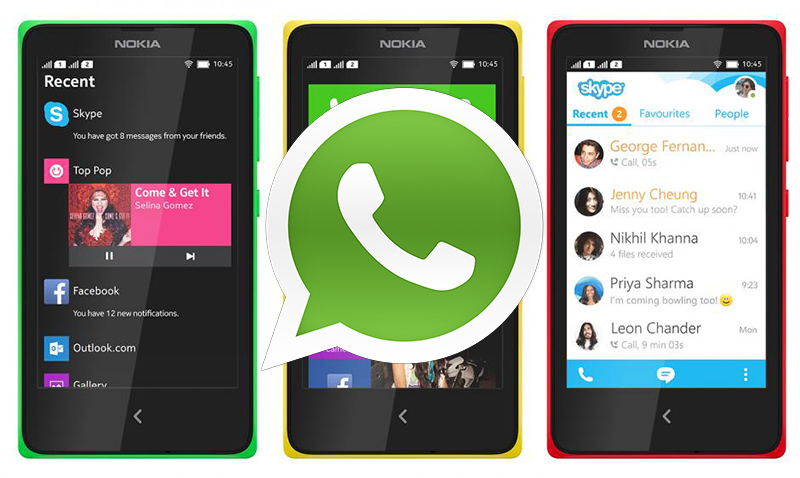 На какие телефоны можно установить Whatsapp?