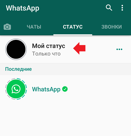 Размер фото для статуса в whatsapp